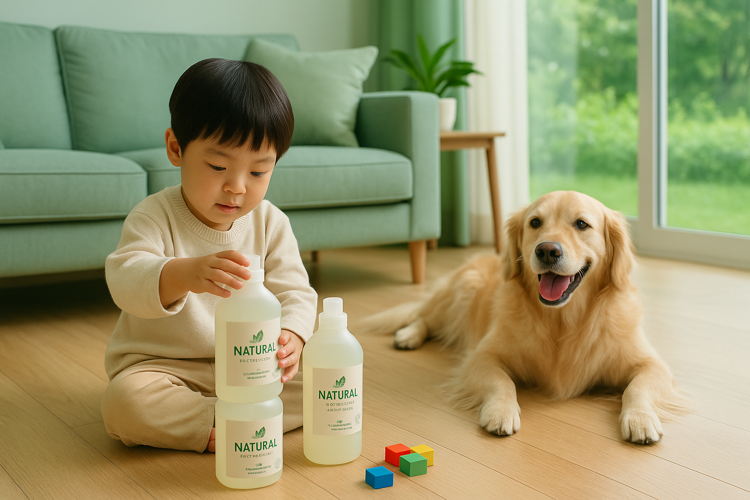 친환경 세제 사용